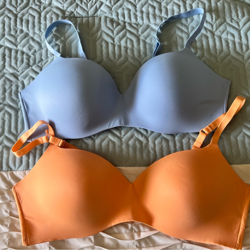 Flirtitude wireless push up bra lot of 2 38C